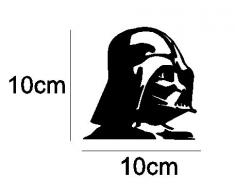 Pegatina vinilo para coche, pared, puerta, nevera, carpeta, etc. Star war modelo 2