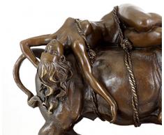 mytholo Estratégica Bronce - Secuestro de Europa - Firmada Huss Muñeco - Esculturas Grecia - Estatua Grecia - Antigüedad Esculturas - de comprar