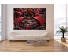 Cuadro sobre Lienzo - 3 Piezas - Impresión en Lienzo - Ancho: 165cm, Altura: 110cm - Foto número 1334 - Listo para Colgar CE165x110-1334