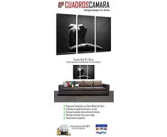 Cuadro Moderno Fotografico Mujer Chica Sexy, Sensual, desnudo, 97 x 62 cm ref. 26366