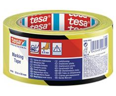 TESA 60760-00087-15 60760-00087-15-Cinta Señalización temporal serie 60760-33m x 50mm Negra/Amarilla, Not_applicable, No aplica