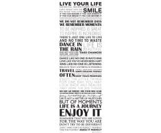 GB eye Puerta Poster con diseño Live Your Life, 53 x 158 cm