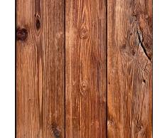 murando Papel Pintado autoadhesivo 10m Fotomurales Decoración de Pared Murales Pegatina decorativos adhesivos 3d panel moderna de Diseno Fotográfico Madera 1602-13