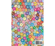 Mi álbum de pegatinas: Flores 1 | 30 Páginas | en Blanco | Sin Papel de Silicona | Idea de Regalo