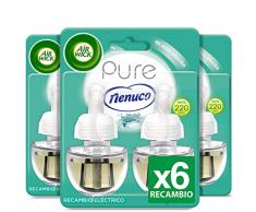 Air Wick Eléctrico - Recambios de ambientador, esencia para casa con aroma a nenuco - pack de 3 x 2 recambios (Total: 6 unidades)