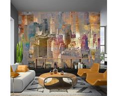 murando Fotomurales 350x256 cm XXL Papel pintado tejido no tejido Decoración de Pared decorativos Murales moderna de Diseno Fotográfico ciudad Abstraccion Arquitectura 10110904-36
