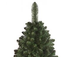DWA ARBOL Navidad Grande Pino Natural con Conos Nuevo, en Caja, Bosque Tradicional Verde Lujo con Soporte - 220cm - Natural Pine