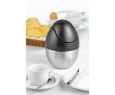 Esmeyer 290-068 Papelera de mesa Globe de acero inoxidable