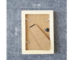 DIYthinker Feliz Pascua Religión Festival de Nido de Huevos de Escritorio Marco de la Foto de Arte Negro Pintura 5X7 Pulgadas