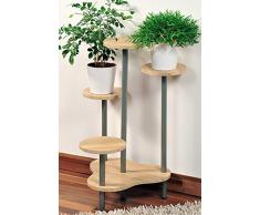 Kesper 17277 Jardinera Tiered Plant Stand - Jardineras (Tiered Plant Stand, Gris, Madera, Interior, 5 estanterÃas, 645 mm, 460 mm)