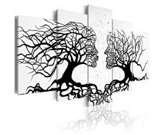 murando - Cuadro en Lienzo 100x50 - Impresión de 5 Piezas Material Tejido no Tejido Impresión Artística Imagen Gráfica Decoracion de Pared Abstracto a-A-0104-b-m