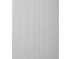 Papel pintado con rayas EDEM 557-16 papel pintado vinílico espumado texturado de aspecto textil mate gris blanco-grisáceo gris señales gris plata 5,33 m2