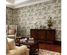 Alta calidad pinturas papel pintado dormitorio sala de estar de estilo americano pared Scenic Paisaje Medio Ambiente gamuza de papel pintado, diseño de rayas