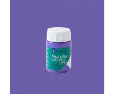 La Pajarita 207822 Pintura Tela Opaca, TO-09, 35 ml, Violeta