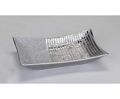 Plato decorativo (, 33 cm, Plata