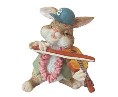 Colección Diaria Lindo Conejo de Pascua decoración decoración jardín de Hadas Conejito Animal Figura casero decoración del día de San Valentín Regalo Z14423A