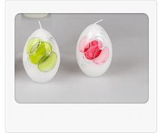 Exclusive Huevos Vela Swing 9 cm 1 pieza Regalos Pascua Pascua