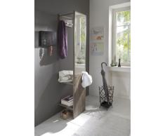 Haku Möbel 44525 Caja Llavero Acero Negro 5 x 22 x 24 cm