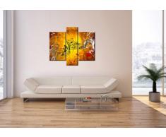 Cuadro sobre lienzo - 3 piezas - Impresión en lienzo - Ancho: 95cm, Altura: 80cm - Foto número 1964 - listo para colgar - en un marco - CB95x80-1964