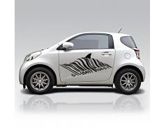 (30x13 cm) Banksy Vinilo Adhesivo Pared Código De Barras Shark / Peces Que Nadan Bajo código de barras Arte Callejero Del Graffiti Decoración Etiqueta Engomada Desprendible Mural + Gratis Al azar adhesivo Regalo