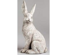 dekojohnson - Figura Decorativa de Conejo de Pascua (30 x 50 cm, Incluye Tarjeta de Regalo)