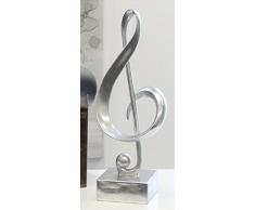 Escultura Ordenador schlüs selantik de plata Altura 42cm