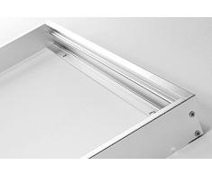 lumixon LED Panel Marco 30 x 30 x 5 cm – Panel Chasis de montaje Marco Cuadro de marco aluminio anodizado mate