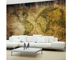 Fotomural 400x280 cm - 3 tres colores a elegir - Papel tejido-no tejido. Fotomurales - Papel pintado Mapa del mundo k-A-0019-a-b