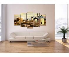 Cuadro sobre lienzo - 5 piezas - Impresión en lienzo - Ancho: 160cm, Altura: 85cm - Foto número 2729 - listo para colgar - en un marco - EA160x85-2729