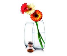 Nuevo hermoso cristal jarrón 25 cm de alto