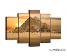 Cuadro sobre lienzo - 5 piezas - Impresión en lienzo - Ancho: 150cm, Altura: 100cm - Foto número 2196 - listo para colgar - en un marco - EA150x100-2196