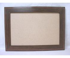 MOLDURA MARCO MADERA SIN CRISTAL PARA CUADRO MARRON DIBUJO SUPERGRANDE