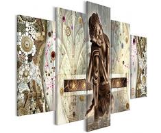 murando - Cuadro Buda Zen 200x100 cm - impresión de 5 Piezas - Material Tejido no Tejido - impresión artística - Imagen gráfica - Decoracion de Pared Tejido-no Tejido - Oriental p-A-0027-b-m