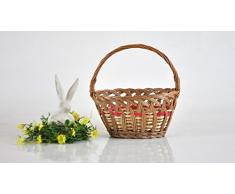 Ratán cesta de mimbre de Pascua cesta cesta mimbre sauce K1 – 246 – 2