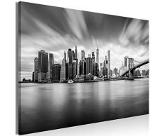 murando Cuadro Mega XXXL New York 165x110 cm Cuadro en Lienzo en Tamano XXL Estampado Grande Gigante Imagen para Montar por uno Mismo Decoración De Pared Impresión DIY NY City Ciudad d-B-0154-ak-a