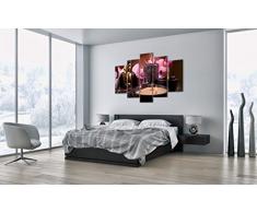 Cuadro sobre lienzo - 5 piezas - Impresión en lienzo - Ancho: 150cm, Altura: 100cm - Foto número 2631 - listo para colgar - en un marco - EA150x100-2631