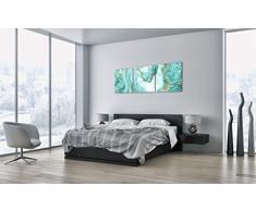 Cuadro sobre Lienzo - 3 Piezas - Impresión en Lienzo - Ancho: 150cm, Altura: 50cm - Foto número 2937 - Listo para Colgar - en un Marco - CA150x50-2937