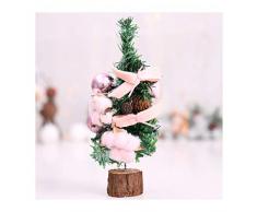 WUFANGFF 2019 Fiesta De Año Nuevo De Navidad Regalos Mini Ornamentos para El Árbol De Navidad Artificial Artesanal PVC Bricolaje Decoración Temática De Navidad(26Cm),B