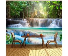 Fotomural 350x245 cm ! 3 tres colores a elegir - Papel tejido-no tejido. Fotomurales - Papel pintado 350x245 cm - cascada c-A-0006-a-b