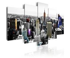 murando Cuadro en Lienzo 200x100 cm! 5 partes - Grande Formato - Impresion en calidad fotografica - Cuadro en lienzo tejido-no tejido - New York 020111-23 200x100 cm