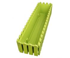 Jardinera PLASTICO 75X20X16 Verde Claro