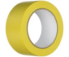 S21 Señalización AC-020 - Cinta autoadhesiva, color Amarillo, 33 m x 50 mm