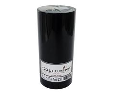 Collumino negro sólido de gran tamaño color Pilar Vela 110 horas tamaño 15 x 7 cm