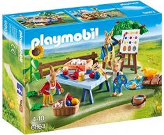Playmobil Pascua- Conejo de Pascua Juego de construcción, Multicolor, 24,8 x 7,2 x 18,7 cm (Playmobil 6863)