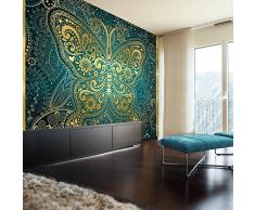 Fotomural 350x245 cm ! 3 tres colores a elegir - Papel tejido-no tejido. Fotomurales - Papel pintado 350x245 cm - mariposa oriente p-A-0004-a-c