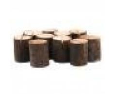 MagiDeal 20pcs Soporte Rústico de Madera de Tarjeta de Nombre de Lugar de Bautizo Decoración de Recepción de Mesa de Boda