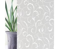 rabbitgoo Vinilo Pegatina de Ventanas Adhesiva Pegatina Privacidad Efecto 3D Decorativa para Cristal Pelicula Decorativa Electrostática para Ventana 90x200CM