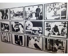 Blade Runner Rachael Y Rick Hecho A Mano - Handmade Street Art Poster