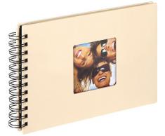 Walther, Fun, Álbum De Fotos En Spiral, SA-109-H, 23x17 cm, 40 Páginas Negras, Crema