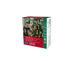 Konstsmide 1925-100 - Luces led para árbol de Navidad (5 velas, 5 diodos de blanco cálido, accesorio para el artÃculo 1920-100, funciona con 10 pilas AAA de 1,5 V)
